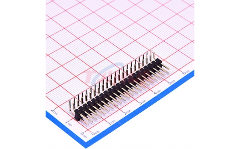 2.54mm雙排90度2×21P